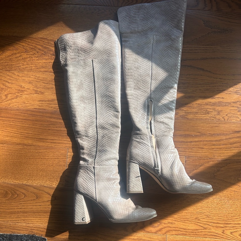GREAT CONDITION Sam Edelman Circus Over the Knee Boot with Chunky Heel